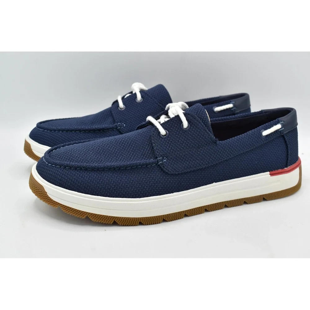 Sperry Womens Size 11 Augusta Boat Textile Navy Marine Boats Shoes Summer Beach
